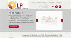 Desktop Screenshot of lp-automotive-industrie.com